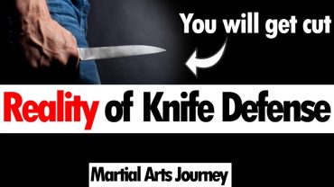 In a knife fight… you WILL get cut.